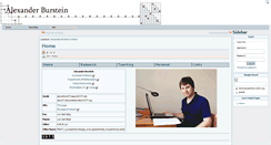 Desktop Screenshot of alexanderburstein.org