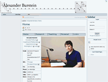 Tablet Screenshot of alexanderburstein.org